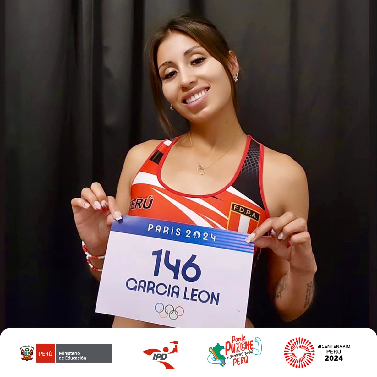 Kimberly García ya está lista para su debut en los Juegos Olímpicos de París 2024. (Foto: IPD)