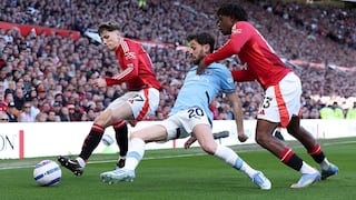 Manchester United vs. Manchester City (0-0): video, resumen y mejores jugadas del derbi
