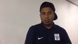 Alianza Lima: Josimar Atoche se disculpó así por tirar la camiseta
