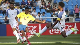 No se le dio: Ecuador empató 3-3 con Estados Unidos por el Mundial Corea Sub 20