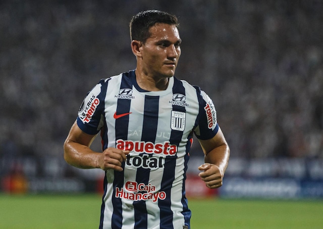 Lima, Peru - February, 11: Jairo Velez of Alianza Lima looks on during the Copa Conmebol Libertadores 2026 match between Alianza Lima and 2 de Mayo at Estadio Alejandro Villanueva on February 11, 2025 in Lima, Peru