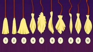 Si quieres saber todo sobre tu personalidad, selecciona una escoba