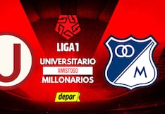 Transmisión: Universitario vs. Millonarios EN VIVO gratis por internet en Universitario TV