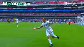 ‘Sombrerito’ y a cobrar: golazo de Christian Tabó para el 2-1 de Cruz Azul vs. Querétaro [VIDEO]