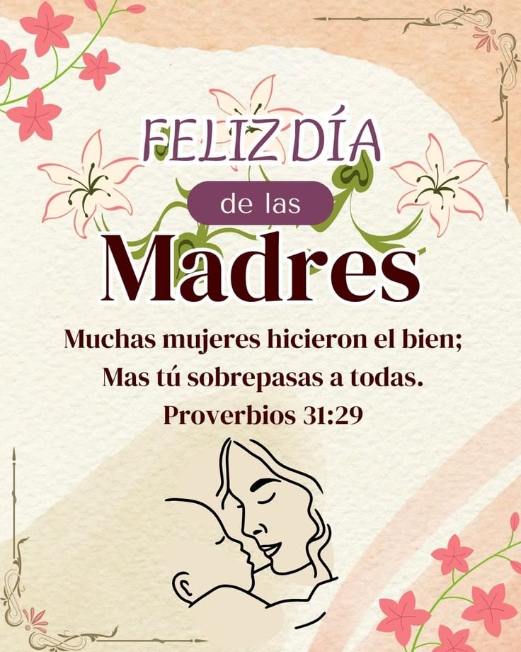 Elige una de estas 20 imágenes para celebrar un ¡Feliz Día de las Madres 2026! este domingo 10 de mayo en México, para dedicarlas vía WhatsApp. (Foto: Pinterest)