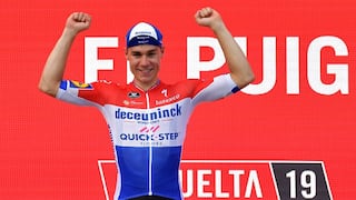 Con 'foto finish': holandés Fabio Jakobsen se impuso en la cuarta etapa de la Vuelta a España 2019