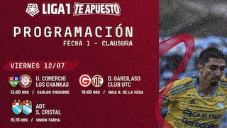 ¡Empieza el Torneo Clausura! Liga 1 confirmó fecha, horarios y canales de la primera jornada