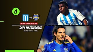 Racing vs. Boca Juniors: horarios, apuestas y dónde ver la Copa CONMEBOL Libertadores