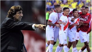 Gustavo Costas: "Perú se encuentra mejor que Argentina en el nivel futbolístico"