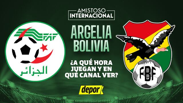 A qué hora juega Bolivia vs. Argelia y en qué canal de TV gratis