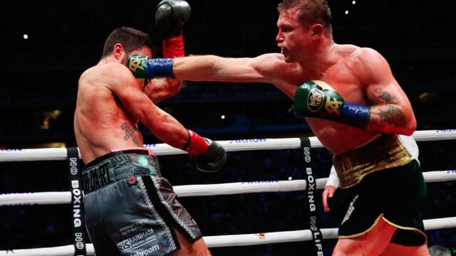 ¡El supercampeón de Guadalajara! Canelo Álvarez venció a John Ryder en el Akron