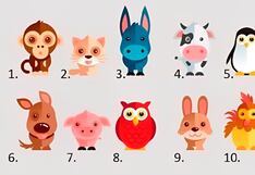 Elige uno de los animales en la ilustración para saber qué tipo de persona eres