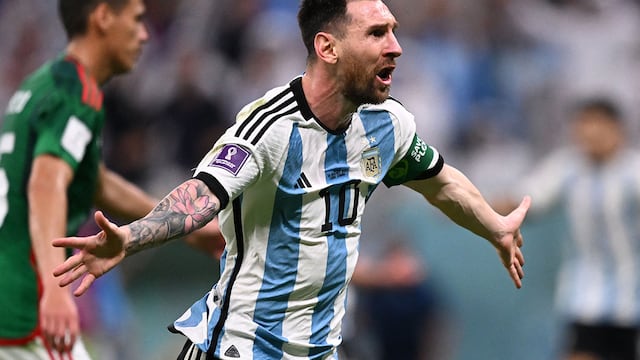 Con goles de Messi y Enzo Fernández, Argentina vence 2-0 a México y sigue en la pelea