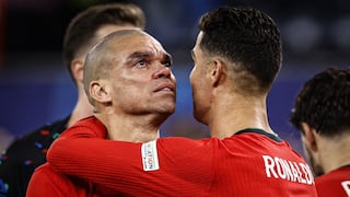 ¡En llanto! La reacción de Cristiano Ronaldo y Pepe tras jugar su última Eurocopa [VIDEO]