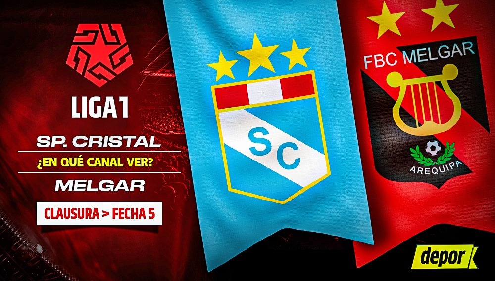 Sporting Cristal vs. Melgar por el Torneo Clausura. (Diseño: Christian Marlow)