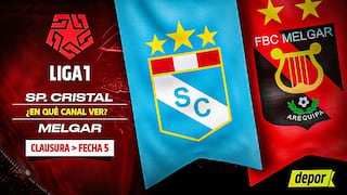 Canal para ver Sporting Cristal vs. Melgar por el Torneo Clausura 2025