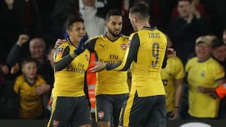 Paliza: Arsenal goleó 5-0 al Southampton y clasificó a la siguiente ronda de la FA Cup