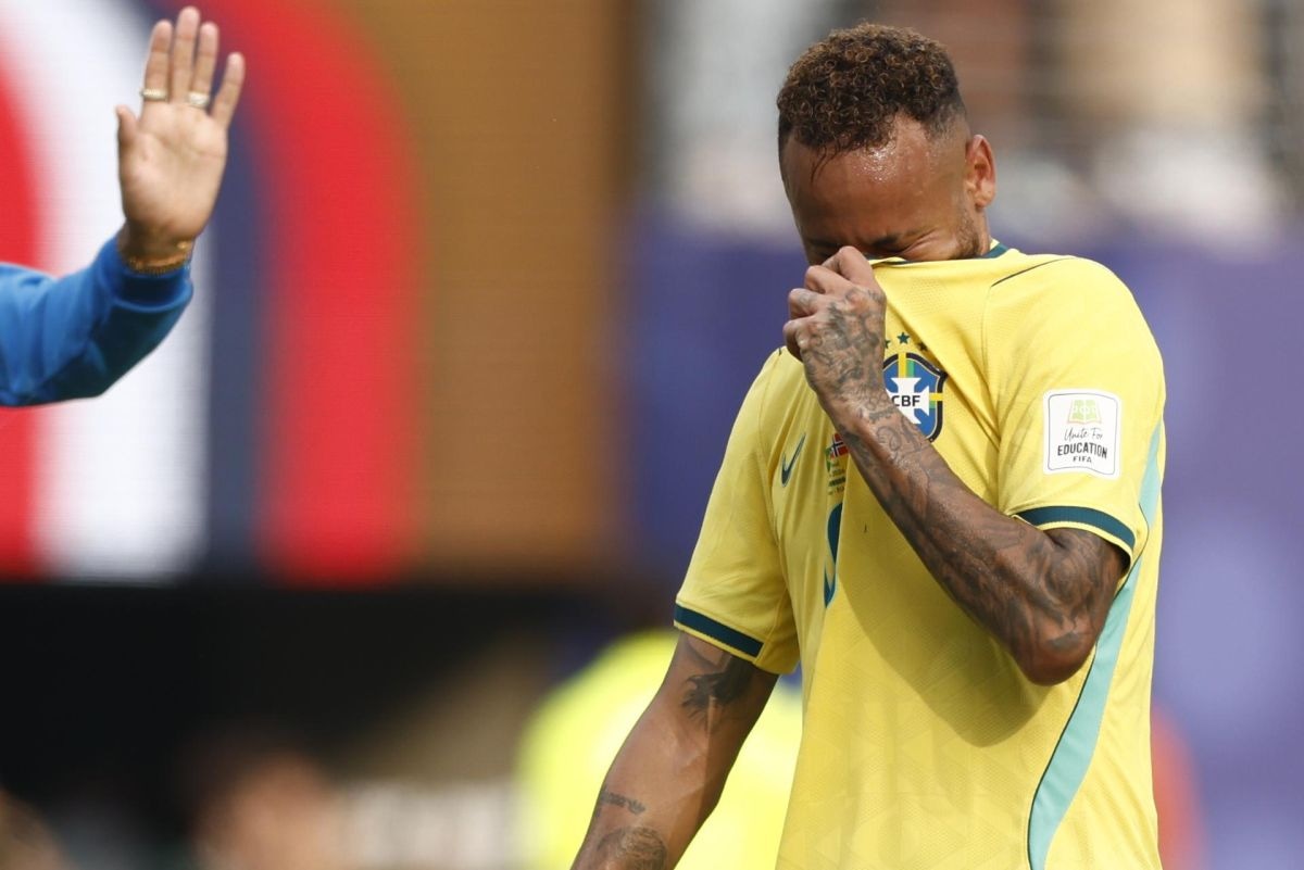 Neymar dijo adiós: Brasil quedó fuera del Mundial 2026 y el ’10′ cerró su ciclo (EFE)