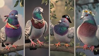 Elige una de las palomas en esta imagen para reconocer qué pecado te representa