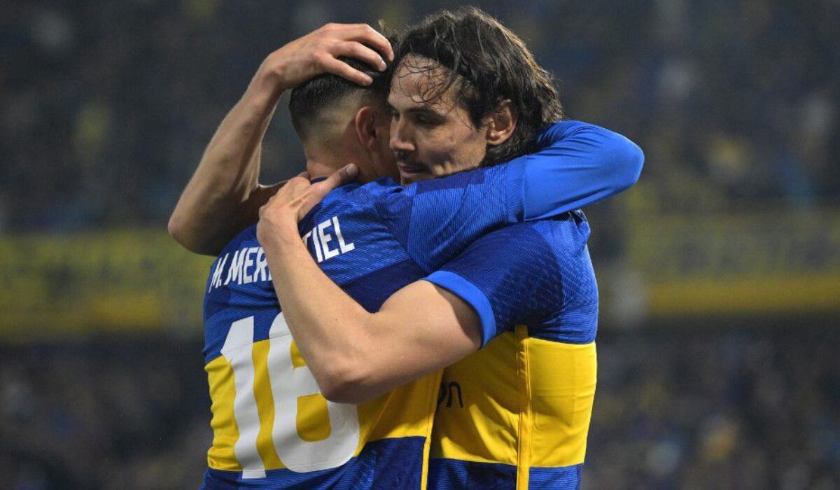 Edinson Cavani se perdió el partido de ida entre Alianza Lima vs. Boca Juniors por la Copa Libertadores (Foto: AFP).