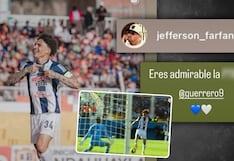 Paolo Guerrero confiesa que extraña jugar al lado de Jefferson Farfán