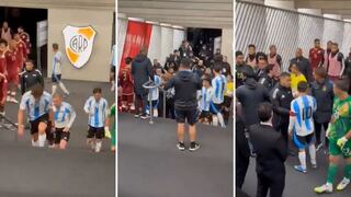 Imágenes inéditas: Messi encaró a Tomás Rincón en el entretiempo del Argentina vs. Venezuela