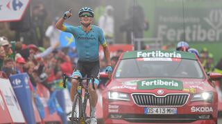 Jakob Fuglsang se lleva la Etapa 16: resultados de la Vuelta de España 2019