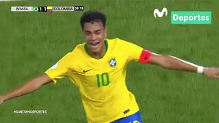 ¡Acaben el torneo de una vez! GOLAZO de Reiner Jesus ante Colombia por el Sudamericano Sub 17 [VIDEO]