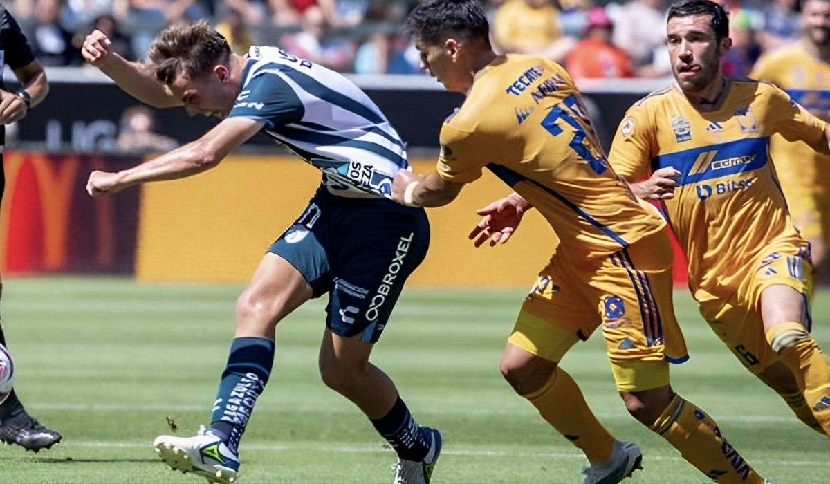 Tigres se impusieron 2-1 contra Pachuca por el Campeón de Campeones de México 2023. (Foto: @Tuzos).