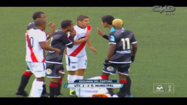 UTC empató 2-2 con Municipal por la fecha 3 del Torneo Apertura (VIDEO)