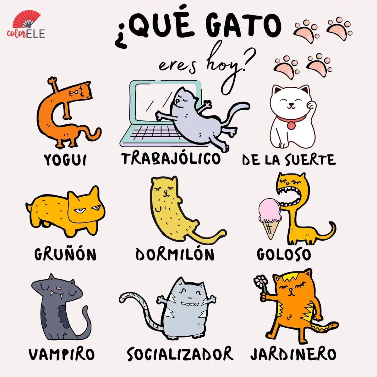 Imágenes que puedes utilizar en Instagram y otras redes sociales por el Día Internacional del Gato. (Pinterest)