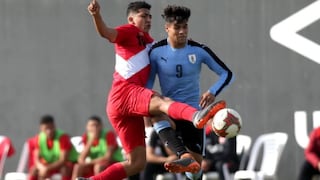 Selección Peruana Sub 17 derrotó a su similar de Uruguay en amistoso