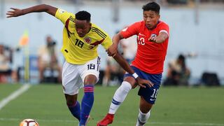Colombia deja fuera del Sudamericano Sub 20 a Chile con gol agónico al minuto 96