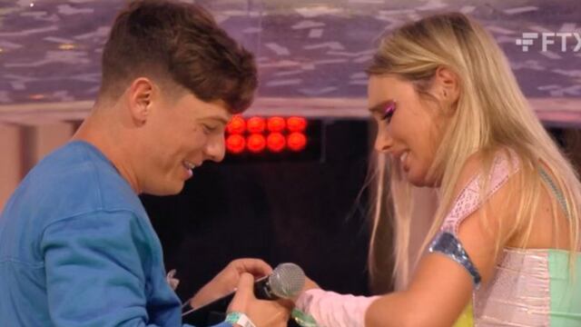 Guaynaa le pidió matrimonio a Lele Pons en Tomorrowland