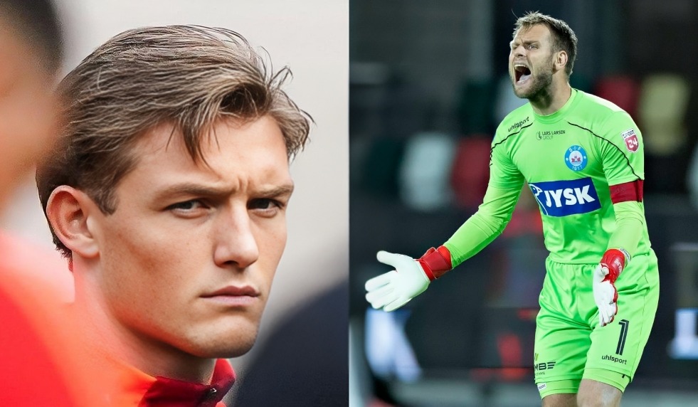 Nicolai Larsen, capitán de Silkeborg se refirió a la posible salida de Oliver Sonne del club. (Foto: Composición Depor).