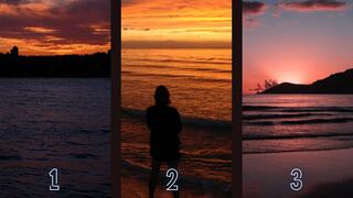 Escoge tu anochecer favorito y conocerás un emotivo mensaje