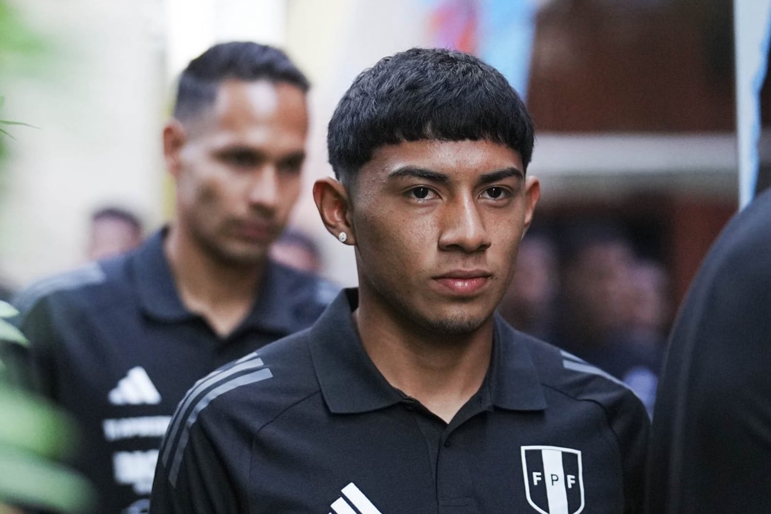 Maxloren Castro debutó con la selección peruana en el amistoso ante Chile. (Foto: FPF)