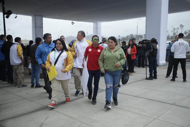 Legado entregó departamento a medallistas de Lima 2019. (Foto: Britanie Arroyo/ @photo.gec)