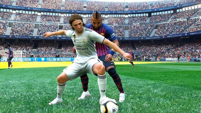 Real Madrid vs. Barcelona | PES 2019: así quedó el marcador en la previa en el simulador de Konami [VIDEO]