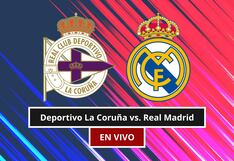 ¿A qué hora juega y en qué canal transmiten Deportivo La Coruña vs. Real Madrid EN VIVO hoy por el Trofeo Teresa Herrera 2026?