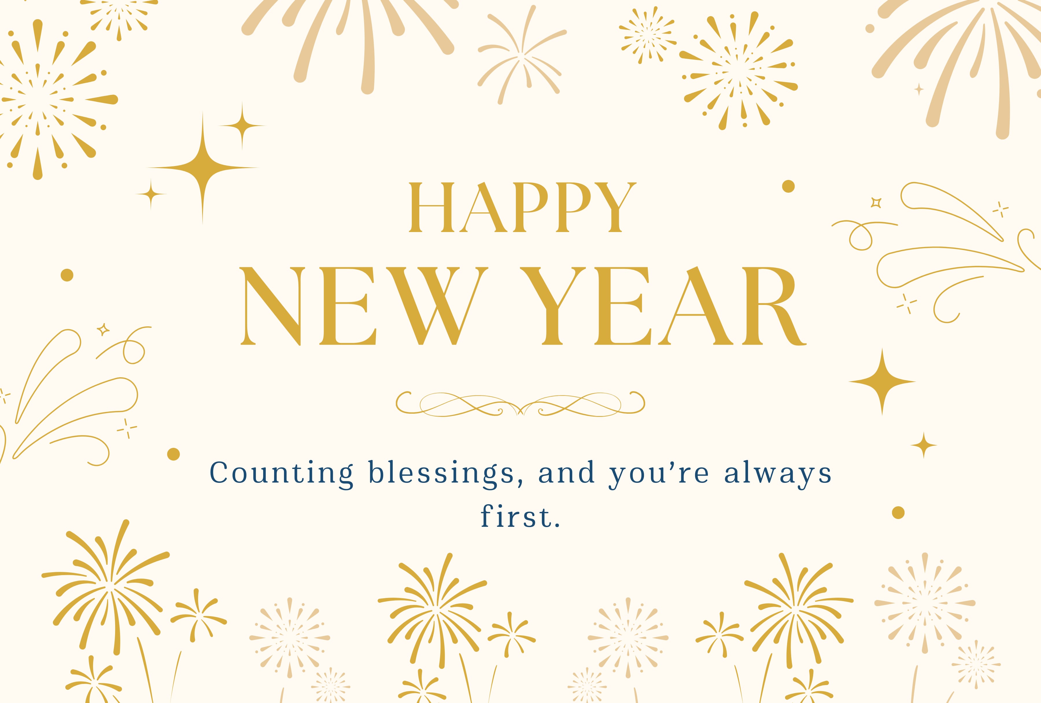 Counting blessings, and you're always first. | Photo by canva.com / Depor
