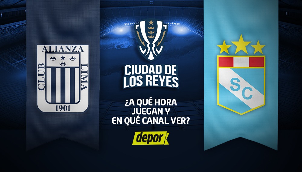 Alianza Lima y Sporting Cristal juegan por la Copa Ciudad de los Reyes. (Diseño: Depor)