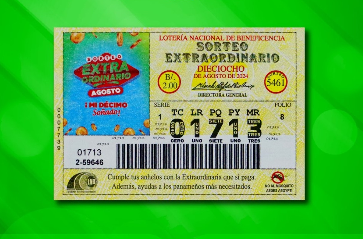 Lotería Nacional de Panamá EN VIVO HOY domingo 18 de agosto, conoce los resultados. (Foto: X)