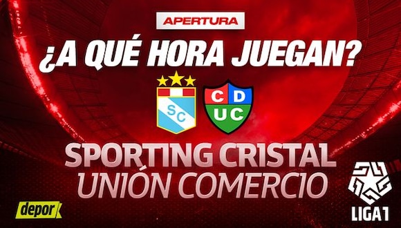 Sporting Cristal y Unión Comercio juegan por la fecha 16 del Torneo Apertura 2024. (Diseño: Depor)