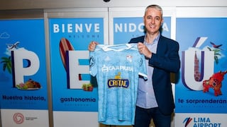 Sporting Cristal recibió a Tiago Nunes: el nuevo DT ya se encuentra en el Perú