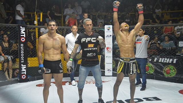 MMA: Marlon Gonzales venció a Jaime Córdoba y retuvo su cinturón del FFC