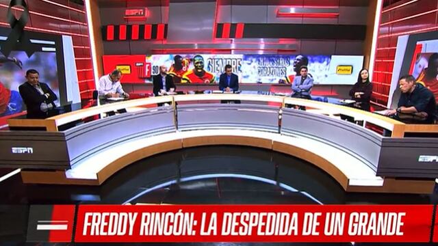 Desgarrador momento: Córdoba y Valenciano se enteraron en vivo de la muerte de Freddy Rincón