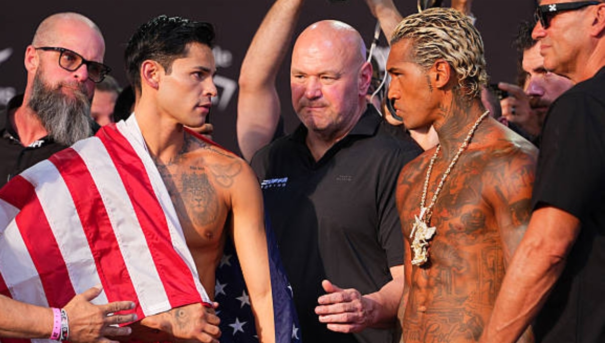 Ryan Garcia vs. Conor Benn se enfrentan por el título mundial wélter del CMB. (Foto: Getty Images)