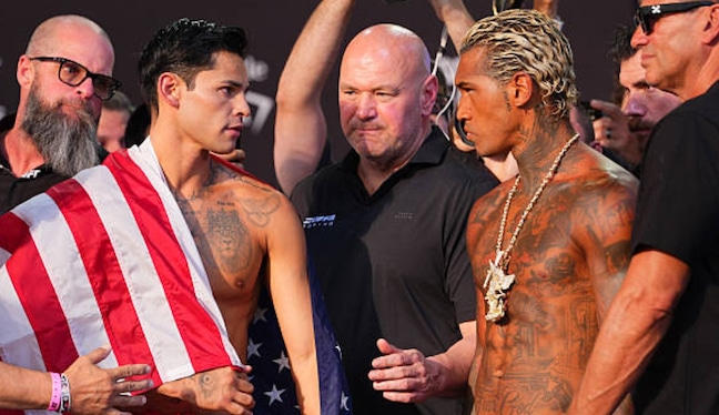 Ryan Garcia vs. Conor Benn se enfrentan por el título mundial wélter del CMB. (Foto: Getty Images)