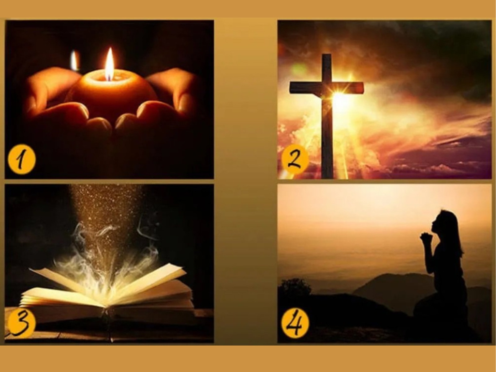 TEST DE PERSONALIDAD | Elige una de las imágenes de fe que te represente y descubre un mensaje personalizado con consejos para alcanzar tus metas y vivir con plenitud en el mes de julio. | (quizlandia)